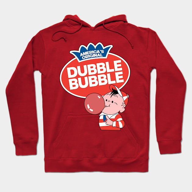 Retro Dubble Bubble Hoodie by liora natalia